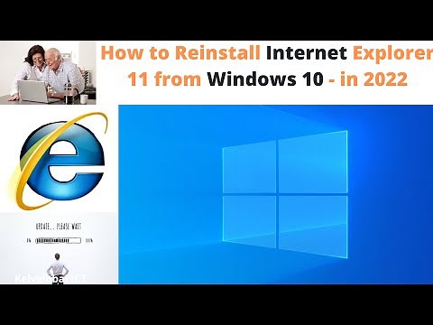 how to reinstall Internet Explorer 11 in windows 10 | How to Download and Reinstall IE on Windows 10