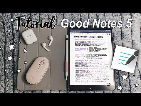 APUNTES DIGITALES en GoodNotes 5 + TUTORIAL Básico♡