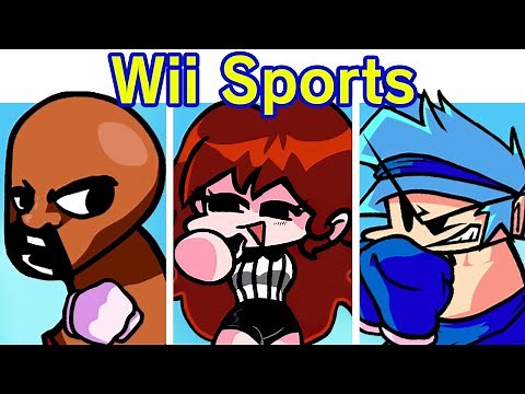 Friday Night Funkin' VS Matt - Wii Funkin' Resort FULL WEEK + Glitch | Wii Sports Resort (FNF Matt)