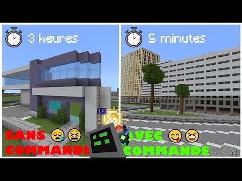 TUTO - La commande la plus IMPORTANTE pour BUILD sur Minecraft (JAVA et BEDROCK) 💯