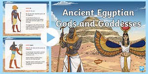 KS2 Ancient Egyptian Gods PowerPoint
