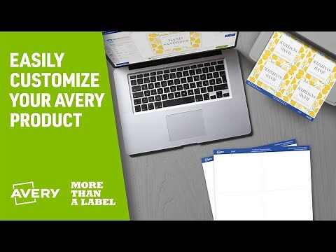 Help with Avery Design & Print Online