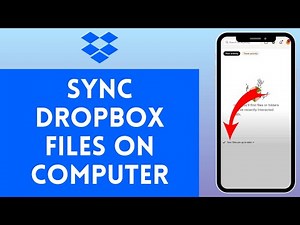 How To Sync Dropbox Files On Computer (Full Tutorial)