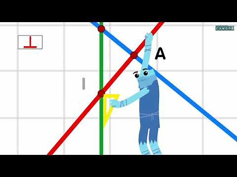 Recognizing perpendicular lines