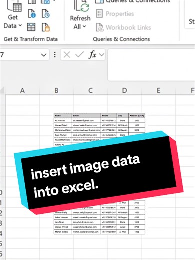 How to Insert Image Data into Excel Easily