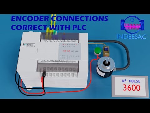 How to correctly connect a Encoder with PLC?