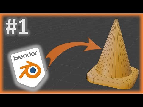 Blender Tutorial for ABSOLUTE Beginners - Part 1: Basic Modeling