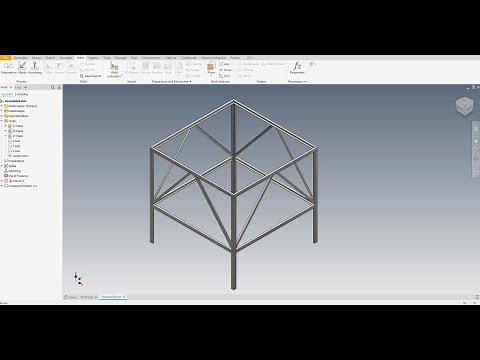Autodesk Inventor 2025: Create Structural Frames in Minutes | Frame Generator Tutorial