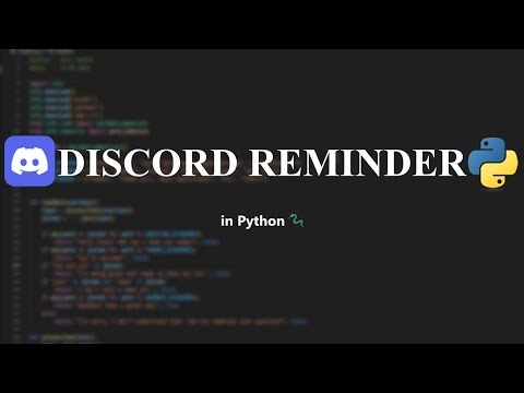 Simple Discord Reminder Bot with Python 🐍 (No Bot Setup, Just Webhook)