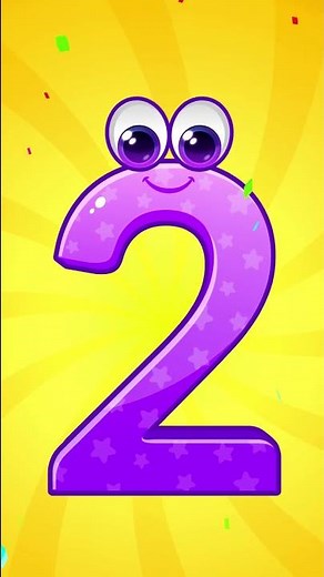 Number 2 🥰 | Dancing Two, Tracing, and Counting 2 | Lucas & Friends #shorts