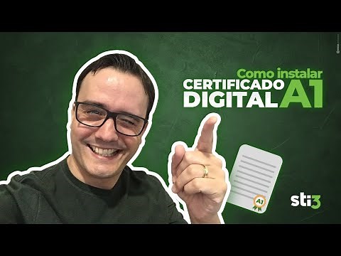 Como instalar certificado digital A1