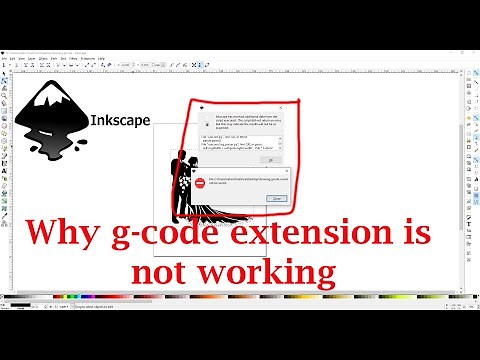 Why unicorn G-code Extension not work for Inkscape, and how we can solve this problem