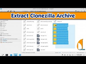 How To Extract Clonezilla Archive - Restore Files And Folders