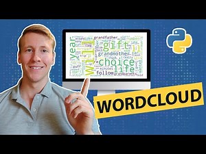 How To Create A Word Cloud In Python | Tutorial [EASY] 💻