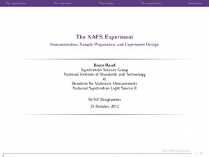 The XAFS Experiment Instrumentation, Sample Preparation, and Experiment Design