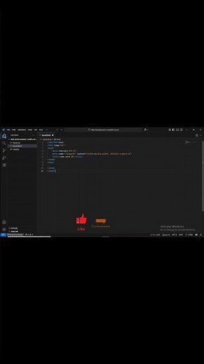 "HTML Structure in 60 Seconds!"