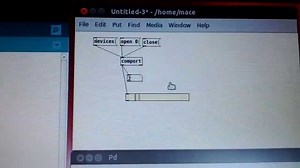 Here is a simple example of sending data from Arduino to PureData over serial