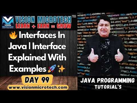 🔥 Interfaces In Java | Interface Explained With Examples 🚀 ✨