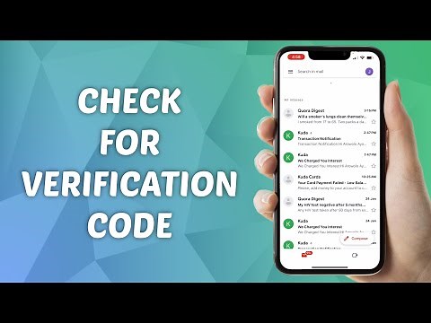 How to Check for Verification Code in Email