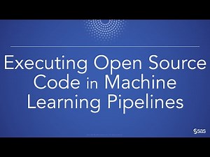 How to execute Python or R models using the Open Source Code node in SAS Viya