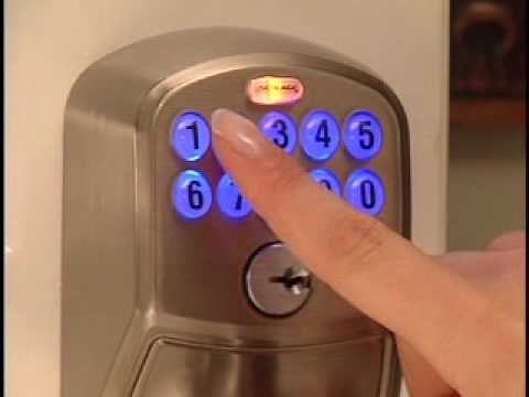 How To Program Your Schlage FE595 Keypad Entry Lock