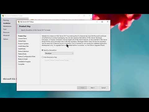 How to install SQL Server 2017 Developer on your computer - for FREE