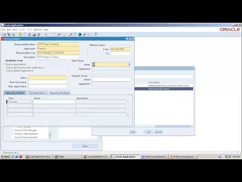 Oracle Project Accounting part 1 (on Oracle EBS R12)