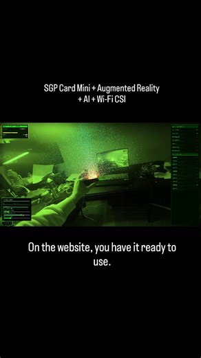 sgpcard.com on Instagram: "How to Use the WiFi CSI System with SGP Card Mini Using this program is simple and accessible for all SGP Card Mini users. Just go to the latest file uploaded in the WiFi CSI folder. You will find two main files: an HTML file already fully programmed that you must open on your computer, and another file designed to be uploaded to the SGP Card Mini using Arduino. Inside the Arduino file, change your WiFi network credentials (SSID and password). Once the project is compi