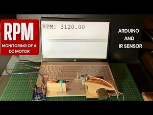 RPM Measurement of a DC Motor Propeller with Arduino and IR Sensor | Arduino tutorial