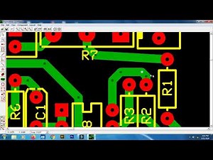#diy Layout for PCB using Express PCB