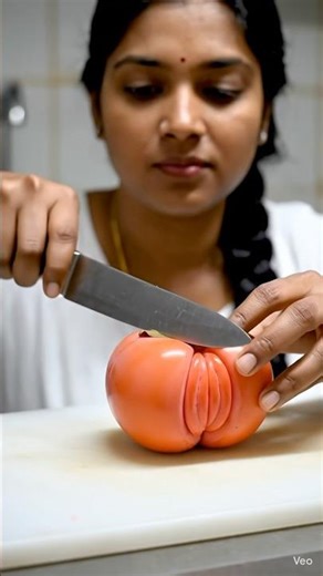 😳 Cutting an Alien Fruit 🍅