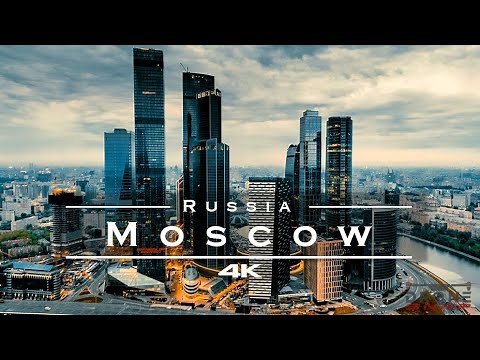 Moscow, Russia 🇷🇺 - by drone [4K]