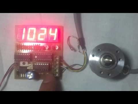 Quadrature İncremental Encoder Angle Calculation