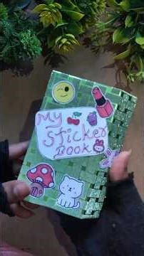 100+ Sticker Book Diy #stickers #handmadestickers #stickerbook
