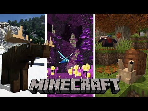 Top 50 Minecraft Mods Of The Year 2020 Part 1 | Alex's Mobs, Better End, Autumnity and More!