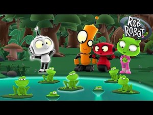 Rob's Froggy Day Care! 🐸 | Rob The Robot | Preschool Learning