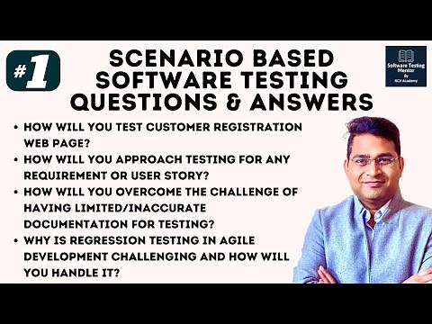 Scenario Based Software Testing Interview Questions & Answers | Part 1