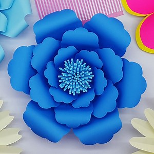 115K views · 1.2K reactions | Beautiful Paper Wedding Backdrop Flowers Making Tutorial. Paper Flower Backdrop Details - https://goo.gl/XjRonp Paper Info - https://amzn.to/2NXoomy | Colors Paper | Facebook