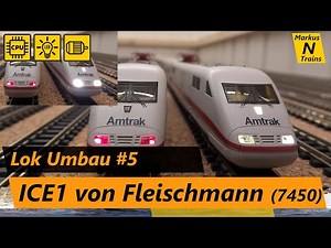 ICE1 von Fleischmann (7450) - Decoder Einbau Spur-N #5