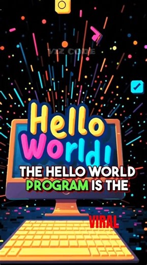 #7 Type This to Become a Programmer - TODAY #VIZCODE