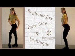 Jive Basic Step & Technique ||| For Beginners || Jive Tutorial