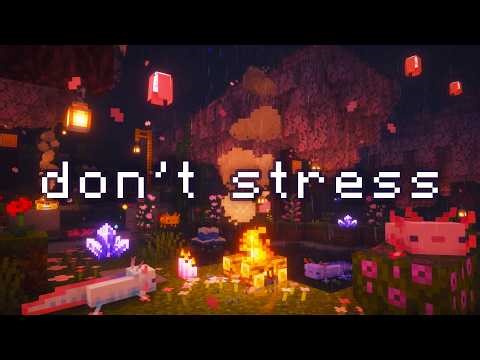 close your eyes, try to sleep... (minecraft music, soft rain)