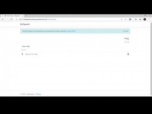 Microsoft Bot Framework Chatbot and the Speech API