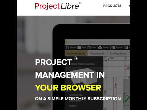 ProjectLibre Cloud Manual Welcome