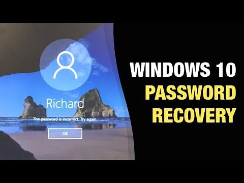 Windows 10 Password Recovery - How to Recover Windows 10 Login Password