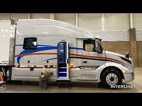 $360K Volvo VNL Expedite Truck with Kitchen and Bathroom Sleeper by Bolt Custom Trucks
