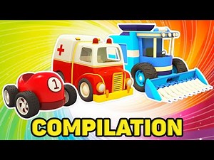 Les meilleurs épisodes du dessin animé pour enfants sur les voitures. Véhicules d'assistance.