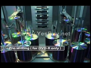 How DVDR / DVD R is made