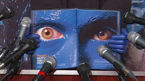 348K views · 1.2K reactions | Blue Man World is finally ready to address the nation. Our book, Blue Man World, insisted on holding its own press conference. For one-on-one interviews, please buy the book. #BlueManWorld, published by Black Dog & Leventhal Publishers, Inc., is out now wherever books are sold or at blu.mn/BMWRLD. | Blue Man Group | Facebook