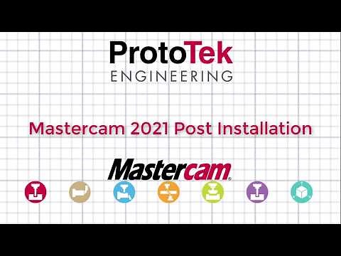 Mastercam 2021 Post Installation